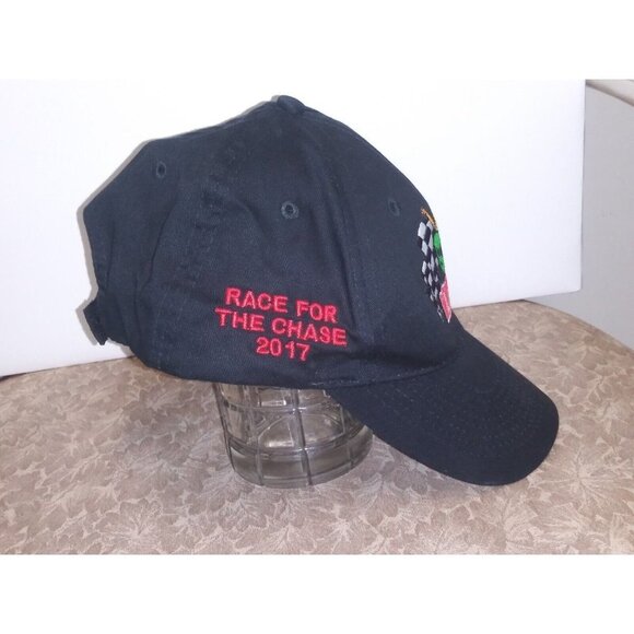 Nascar Hat Cap Lowes Racing Mens Strap Back Black w/Gator embroidery NWOT 2017 - Picture 3 of 9